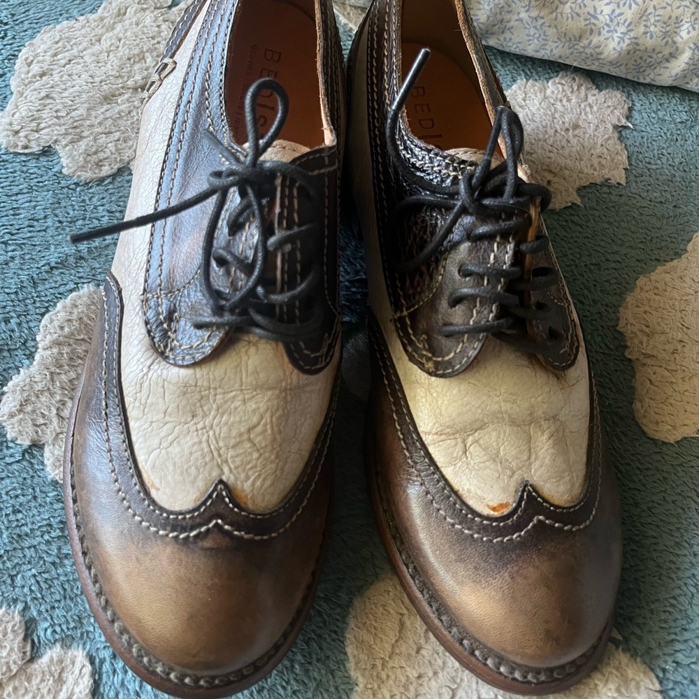 BED|STU NWOT 7-7.5 Leather Oxford Shoes